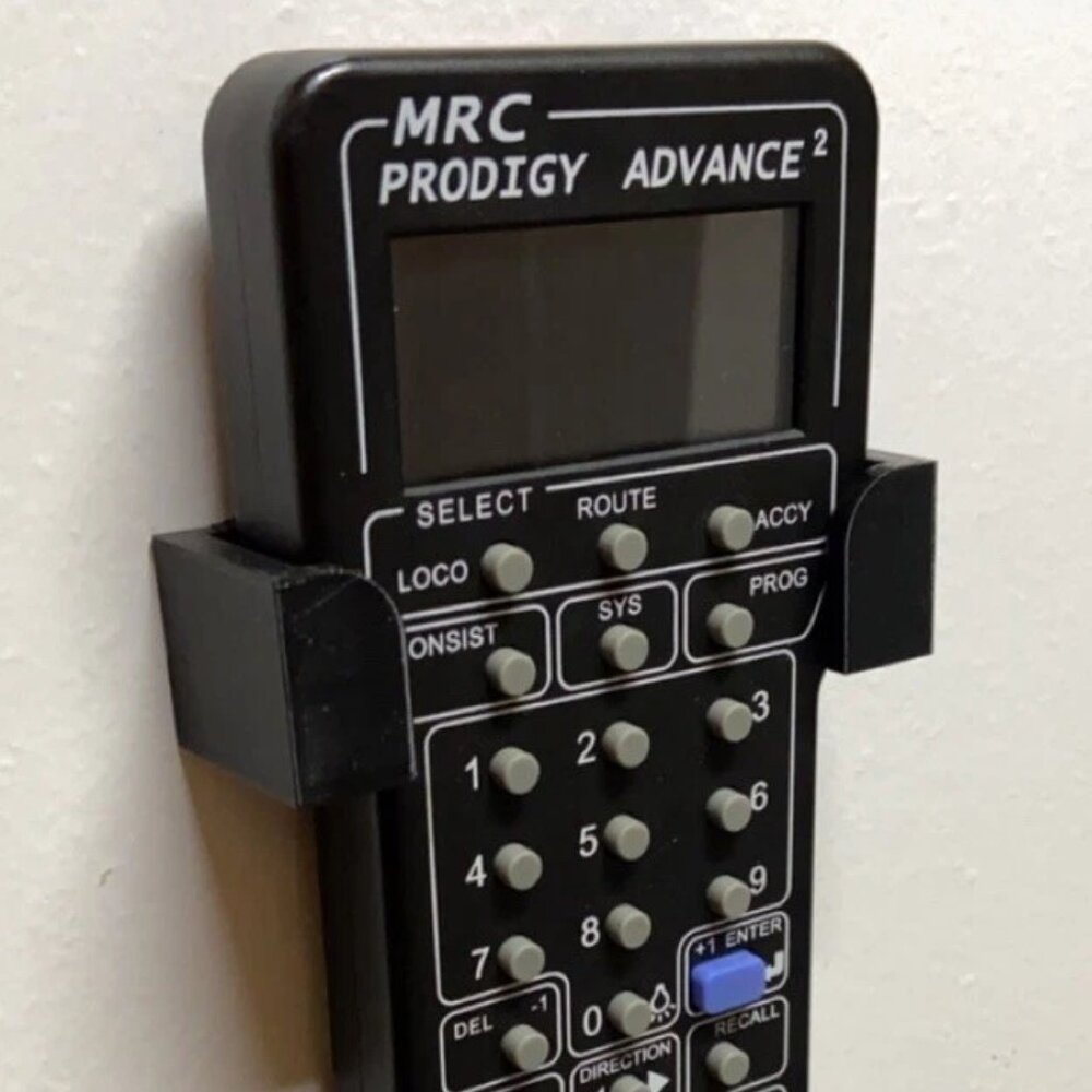 MRC Prodigy Advance DCC Throttle Wall Mount Holder, Organizer, 2 Pack